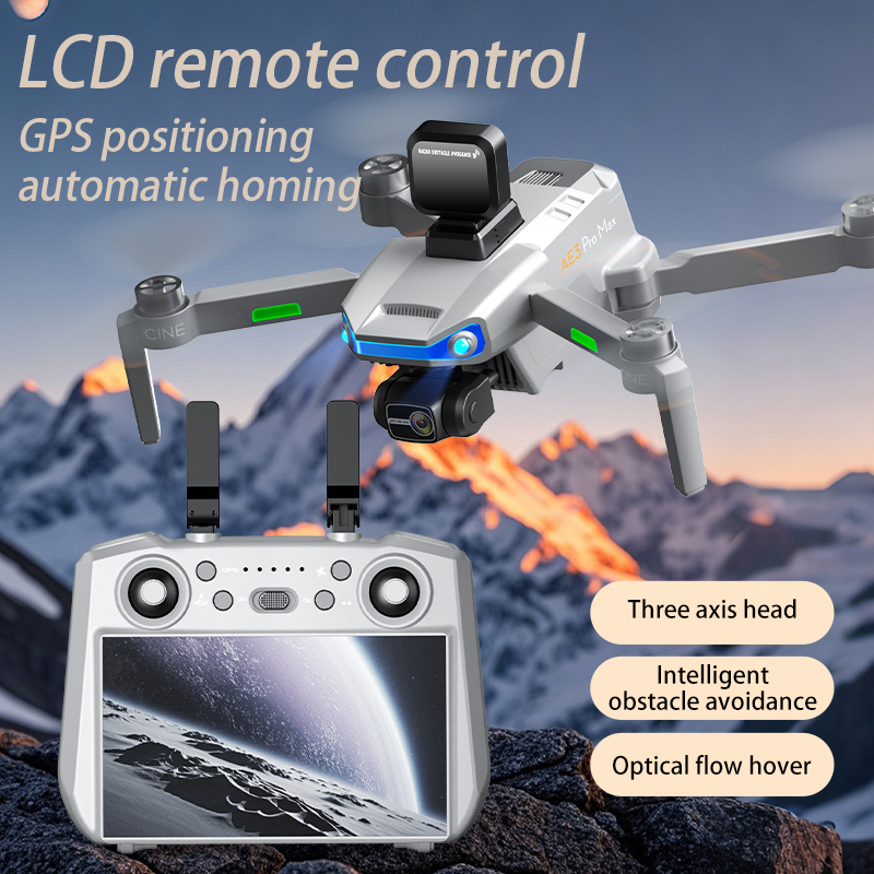 Drone Camera With Gimbal - AE3 PRO Max YENI LCD SC