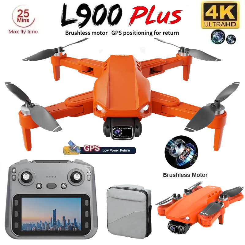 Drone Camera Night Vision - Drone L900 Plus 4K Profesyonel 5G