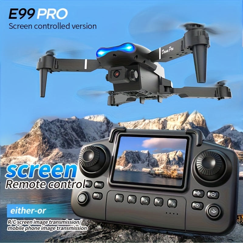 Drone Camera Night Vision - Geliştirilmiş 2026 E99PRO MAX Drone, Çift