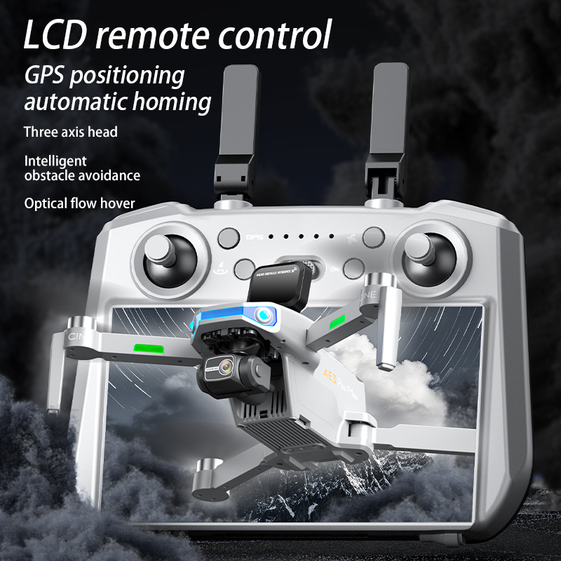 AE3 PRO Max YENI LCD SC GPS Dr - Drone Camera With Gimbal incelemesi ve fiyatı