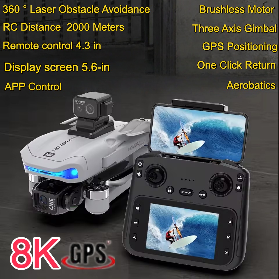 2KM Üç Eksenli Gimbal Drone 8K - Drone Camera With Gimbal incelemesi ve fiyatı