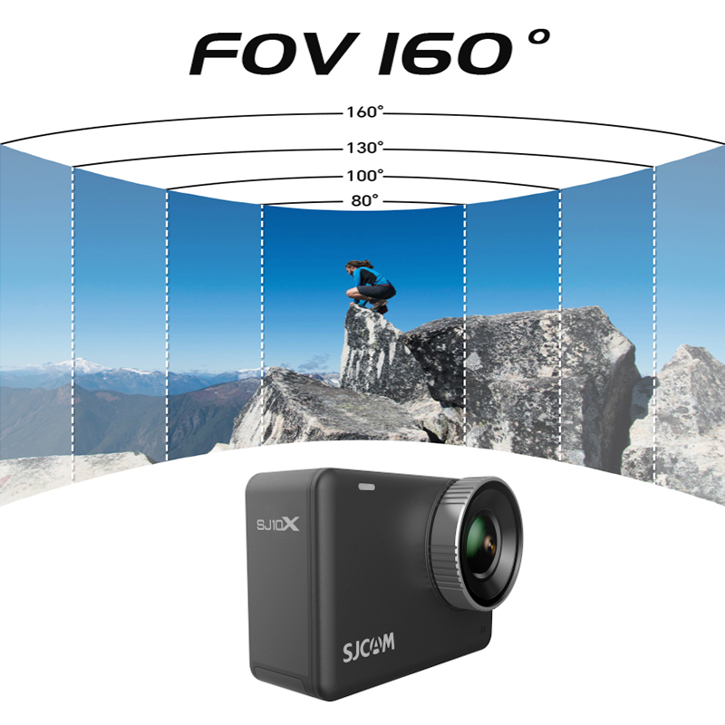 SJCAM SJ10X Su Geçirmez Eylem  - Drone Camera Action incelemesi ve fiyatı